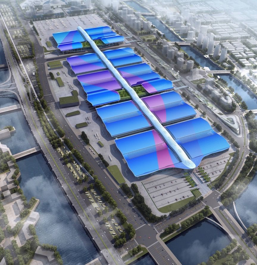 凯发平台铝业:与“鹏”共舞,助力全球最大会展中心惊艳亮相