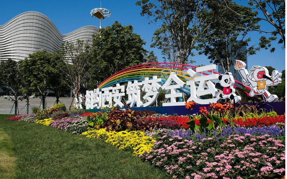 树品牌 扬国威 | 凯发平台铝材闪耀西安奥体中心