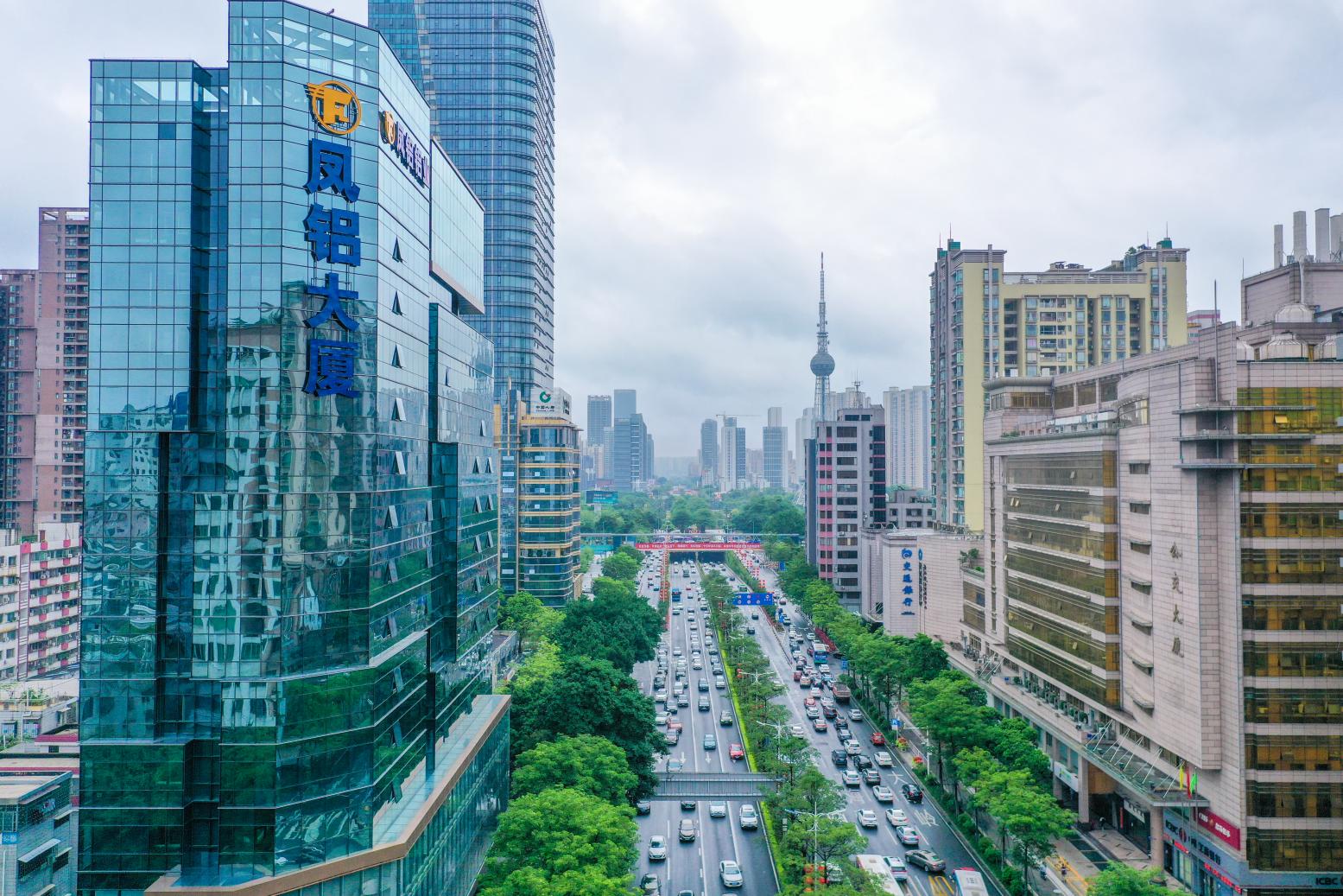 立足佛山,凤翔寰宇!凯发平台大厦亮相佛山CBD